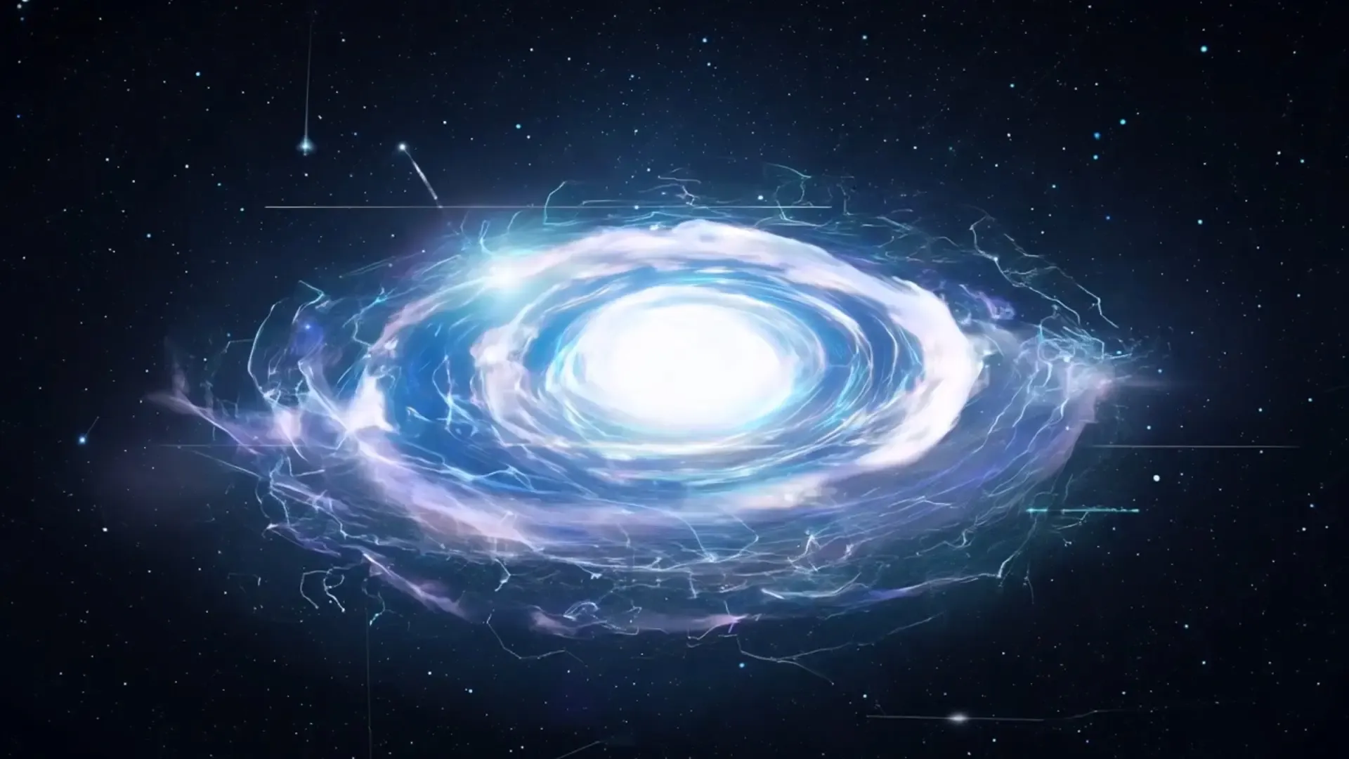 Interstellar Phenomenon Background for Science Fiction Themes